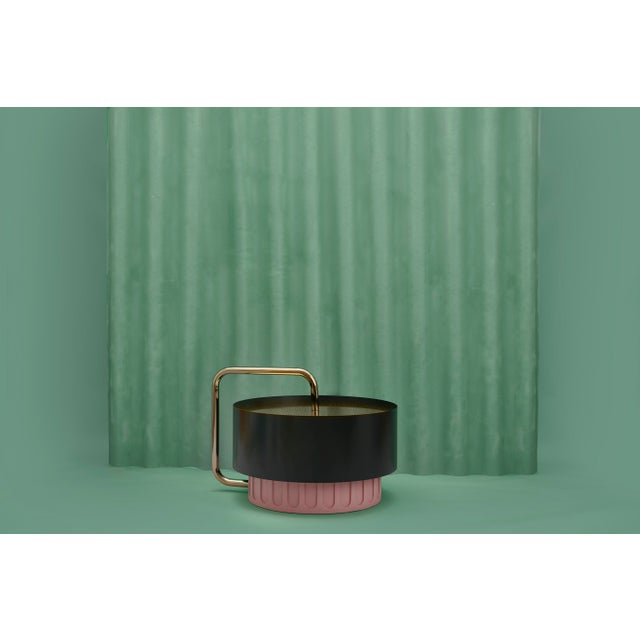 Chiccera Side Table Designed by Elena Salmistraro for Houtique For Sale - Image 4 of 5