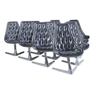 Chromcraft Star Trek Mid Century Chairs - Set of 10 For Sale