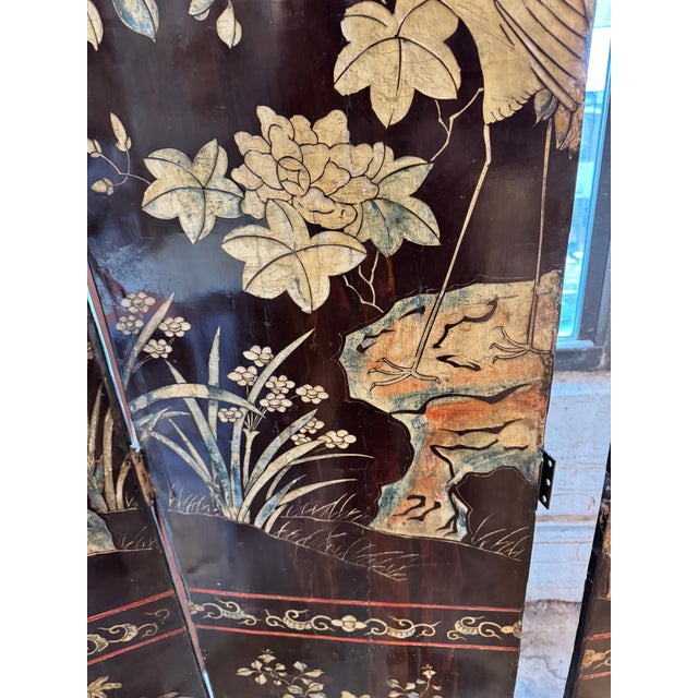 Screens>coromandel Screens>lacquered Screens>antique Screens> For Sale - Image 10 of 11
