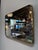Rectangular Brass Framed Mirror, 1950s For Sale - Image 4 of 9
