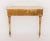 Neoclassical Late 20th Century Italian Neoclassical Style Painted Console Table` For Sale - Image 3 of 6