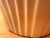 Ceramic Vintage 1980s Art Deco Revival Ceramic Cream Colored Table Lamps – Sculptural Ribbed Shell Design - a Pair For Sale - Image 7 of 12
