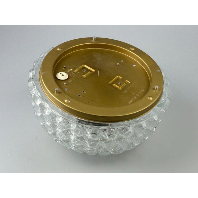 Space Age Ceiling Lamp from Glashütte Limburg Germany, 1970s For Sale - Image 10 of 18