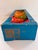 Bright Pink Rare 1960s Kurt Adler Italian Hand-Decorated Bell Ornaments, Boxed Set of 6 For Sale - Image 8 of 12