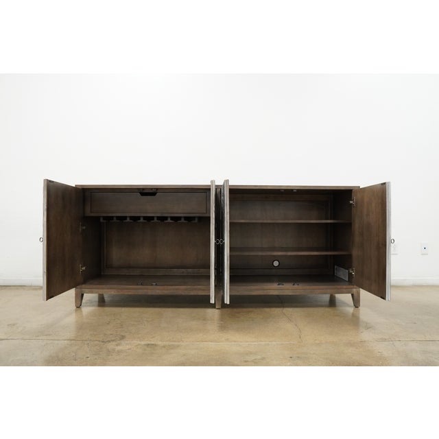 Bassett Telluride 4 Door Credenza For Sale In Austin - Image 6 of 15