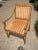 French Provincial Vintage Gilded Accent Chair For Sale - Image 3 of 11