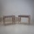 Pair of Mid-Century Modern Desks in Limed Oak, Lattice Design, 1950s For Sale - Image 11 of 14
