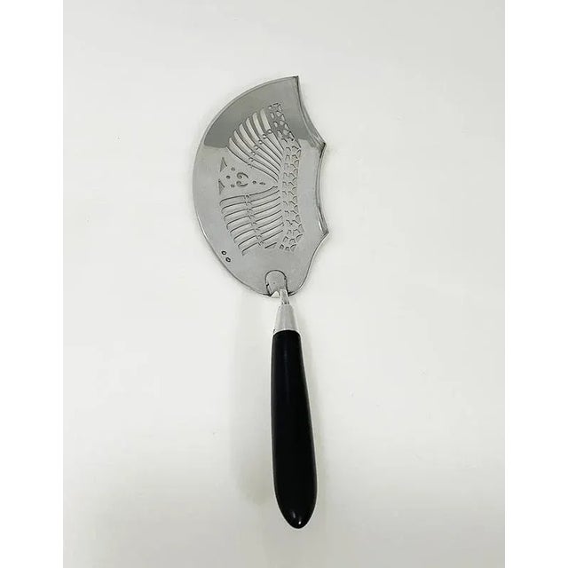 Dutch Silver Fish Server by Jacob Van Wijk, 1824 For Sale - Image 3 of 8