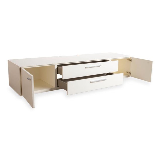 MC 906 SV Wooden Sideboard in White by Gwinner For Sale - Image 5 of 18