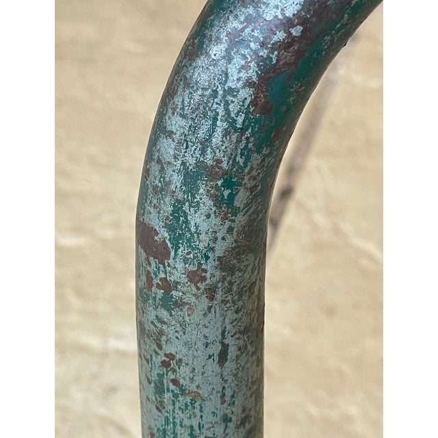 Vintage Tripod Stool in the style of Jean Prouvé, 1940s For Sale - Image 17 of 18