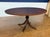 2020s Oval Walnut Dining/Breakfast/Foyer/Game Table by Leighton Hall - Showroom Sample For Sale - Image 5 of 8
