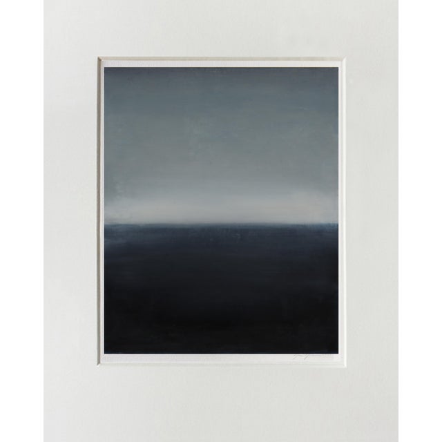 Janise Yntema Contemporary Abstract Cold Wax, Oil Stick and Mixed Media on Canvas Paper "Umi 3" by Janise Yntema For Sale - Image 4 of 4