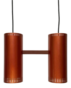 Mid-Century Danish Cylinder II Pendant Lamp by Jo Hammerborg for Fog & Mørup