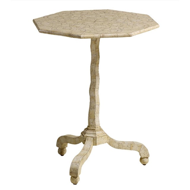 Beige Rose Tarlow Dorset Octagonal Side Table For Sale - Image 8 of 9