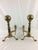 Beige Brass Cannonball Andirons - A Pair For Sale - Image 8 of 8