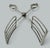 Antique Vintage English Sterling Silver Asparagus Tongs Ben Wade Sheffield 1921 For Sale - Image 9 of 9