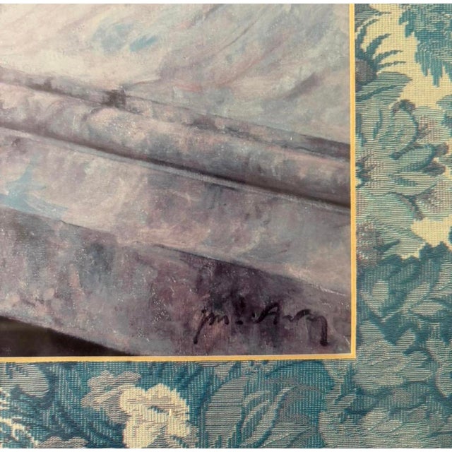 1900's the Swansby the French Artist Joseph MariusAvy Reproduction Print For Sale - Image 4 of 4