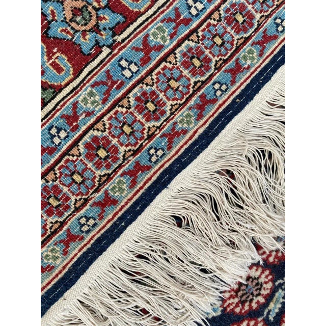 Vintage Turkish Hereke Rug For Sale - Image 13 of 14