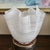 1990s Vintage Murano Style Handkerchief Vase With Filigrana Striped Pattern For Sale - Image 5 of 8