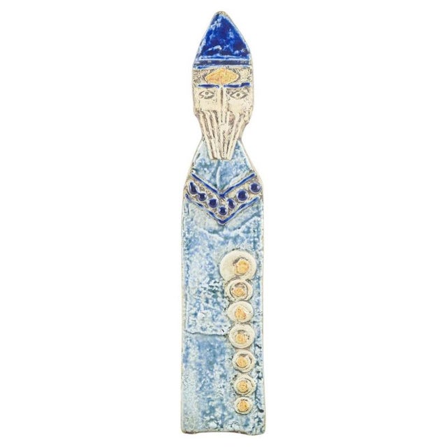 Stoneware Wall Relief from the Series Bishops by Lisa Larsson for Gustavsberg, 1970s For Sale - Image 6 of 6