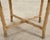 Pair of Danny Ho Fong Organic Modern Rattan Marble Tables For Sale - Image 17 of 18