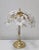 Hollywood Regency Hollywood Regency Murano Glass Floral Table Lamp, Italy, 1970s For Sale - Image 3 of 11