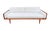 Mid-Century Modern 1950s Solid Walnut Case Sofa/Daybed by Mel Smilow 2 of 2 For Sale - Image 3 of 14