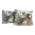 Pair of Bolster Pillows With a Colorful Duck Print - Made in U K For Sale