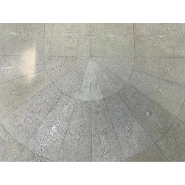 Ron Seff Shagreen and Lucite Dining Room Table For Sale In Miami - Image 6 of 12