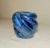 The vintage hand blown Charles V. Ramsay blue iridescent paperweight/vase is a unique and artistic piece of glassware....