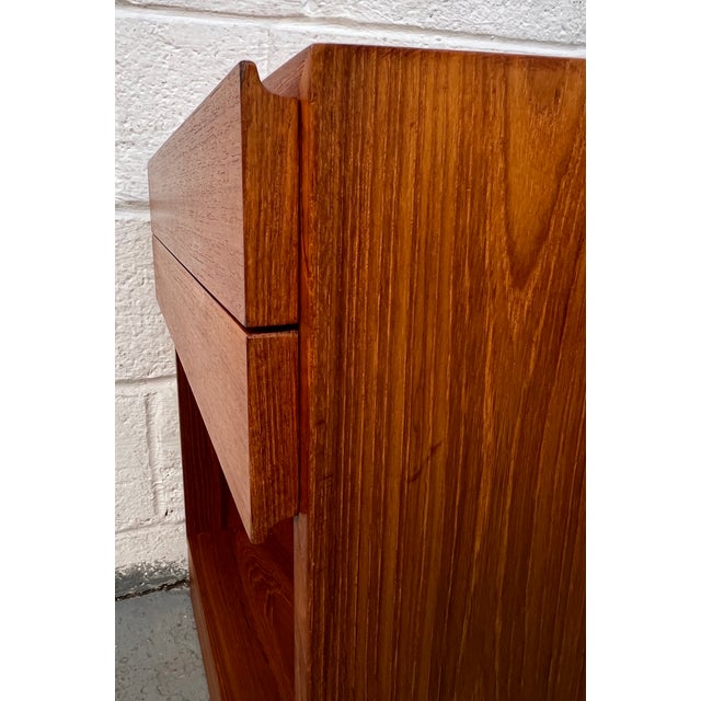 Mid-Century Modern Danish Teak Night Stand For Sale - Image 13 of 14