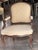 Pair of 19th Century French Armchairs With Carved Floral Crests For Sale - Image 6 of 12