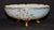 Limoges France Porcelain Colander Antique Berry Bowl Footed Strainer Gilt For Sale - Image 11 of 15