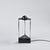 Black Vintage Kandido Lamp by Studio F.A. Porsche for Luci, Italy, 1980 For Sale - Image 8 of 14