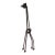 Vintage Iron Whimsical Handcrafted Rusted Giraffe Sculpture For Sale