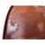 Chinoiseries Relief Pattern Brown Lacquer Fan Shape Display Disc Plate Tray For Sale In San Francisco - Image 6 of 8