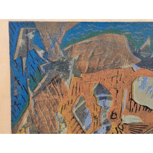 Piet Koenen, 1990s, Silkscreen & Mixed Media For Sale - Image 4 of 14