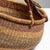 Mid 20th Century Ghana Tan Wicker Basket For Sale - Image 13 of 15