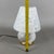 Mushroom Table Lamp in Opaline Murano Glass and Brass, 1970s For Sale - Image 12 of 13