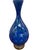 Mid-Century Modern Blue Glazed Ceramic Table Lamp – Circa 1960’s For Sale - Image 4 of 5