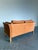 Mid 20th Century Danish Cognac Leather Loveseat For Sale In Tampa - Image 6 of 9