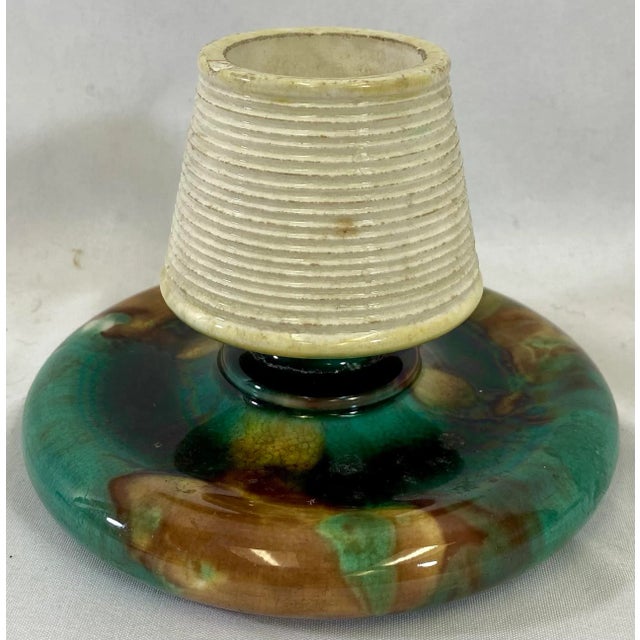 Antique Wedgwood Majolica Match Striker Made in England - Circa 19th Century For Sale - Image 11 of 11