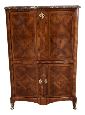 Louis XV Secretary in Marquetry
