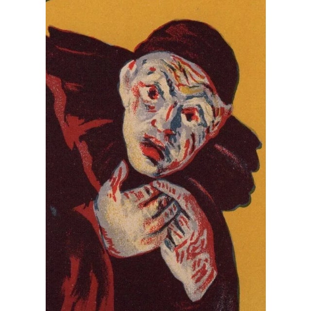 Late 19th Century Maximilien Luce, A la Scala - Mévisto from Les Maîtres de L'Affiche, 1898, Original Lithograph For Sale - Image 5 of 12