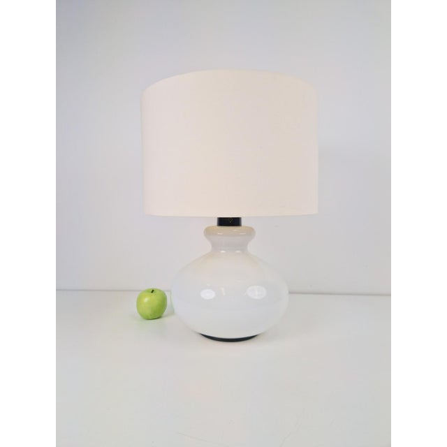 Vintage Glass Table Lamp from Dijkstra, 1960s For Sale - Image 4 of 11