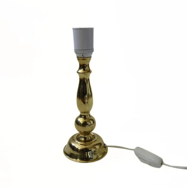 Brass No66 Table Lamp from Enco, Sweden, 1960s For Sale - Image 5 of 5