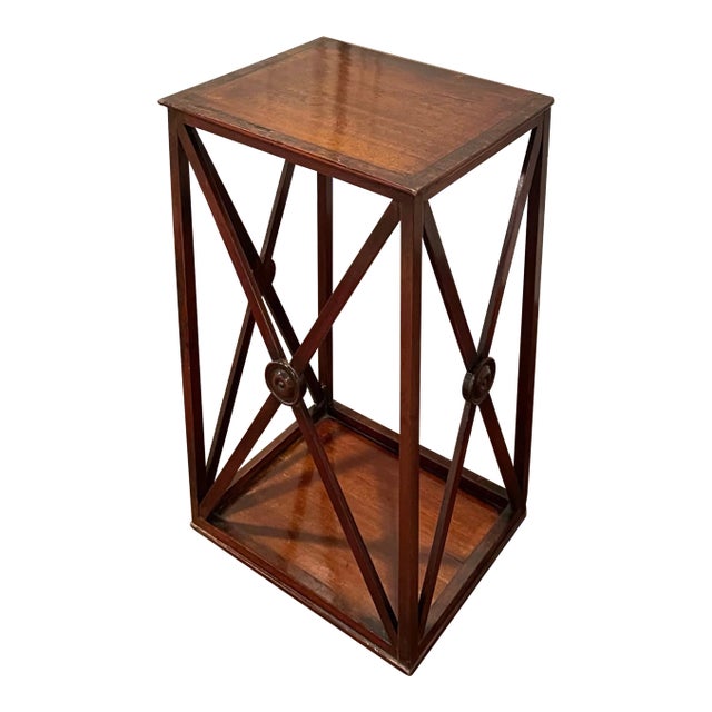 Antique Regency Wood Accent / Drink Table | Chairish