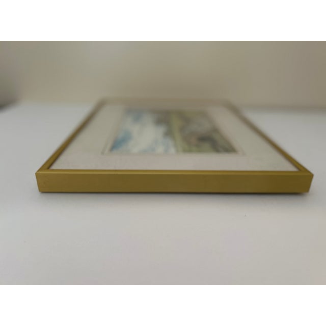 Late 20th Century Late 20th Century "Swilcan Bridge, St Andrews” Signed Golf Course Art Print by Paul Kuchno (Attributed) For Sale - Image 5 of 7