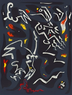 Untitled 1962 Lithograph 10 by André Masson