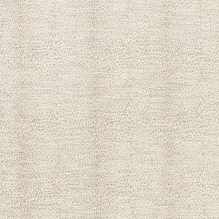 Schumacher Mini Leopard Fabric in Natural For Sale